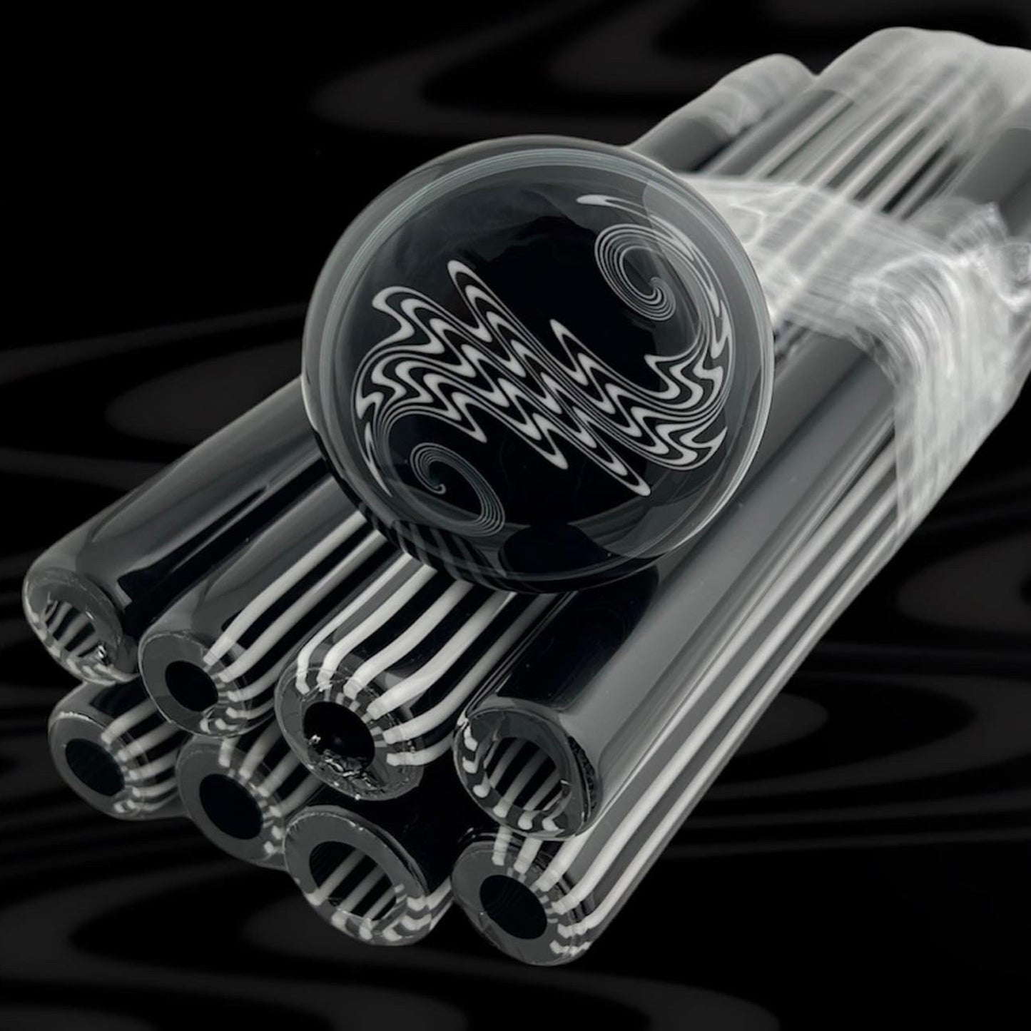 Super Skunk - Vac Stack - Borosilicate Glass - COE 33 - Lined Tubing