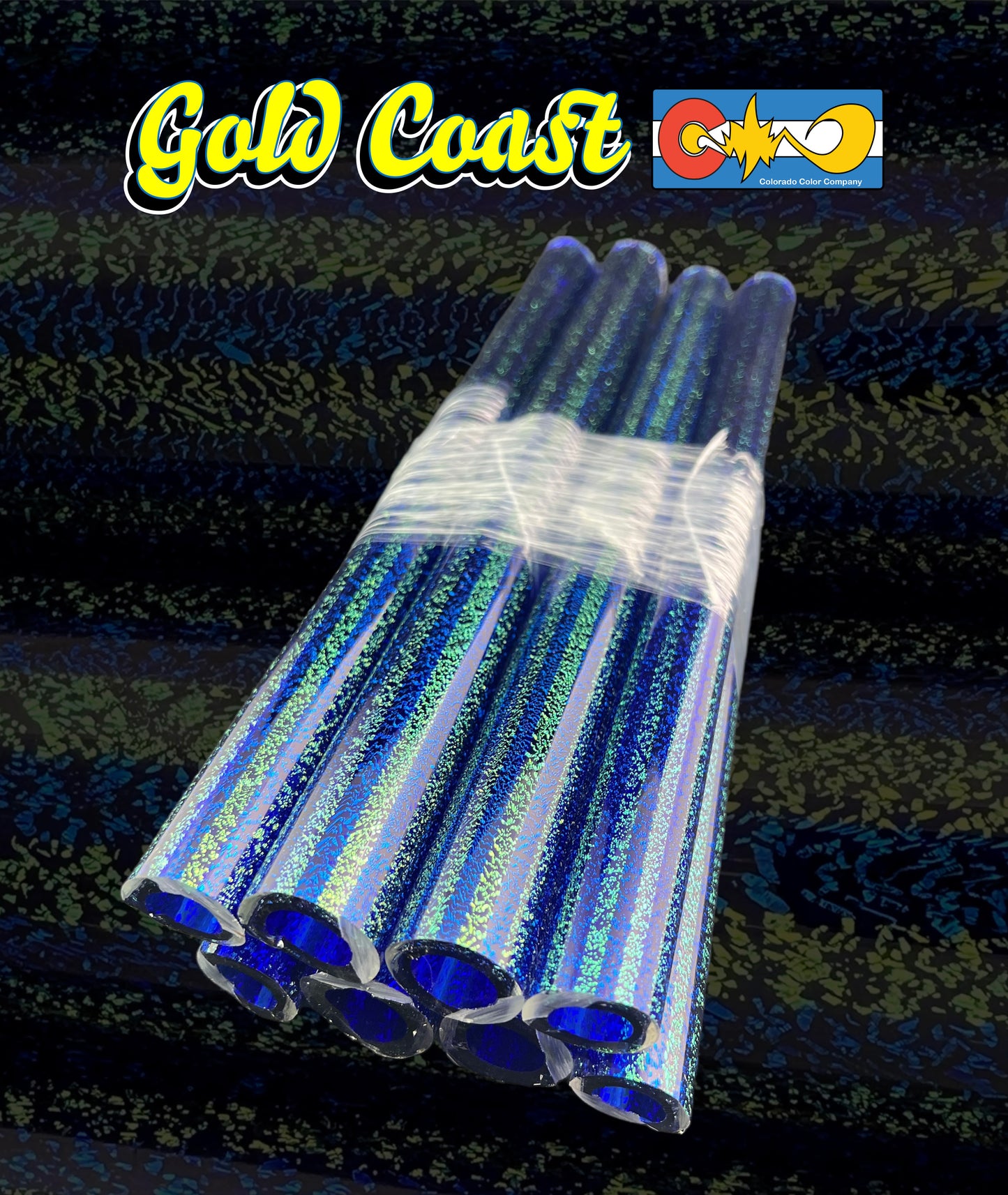 Gold Coast - Cobalt core layer - Borosilicate glass