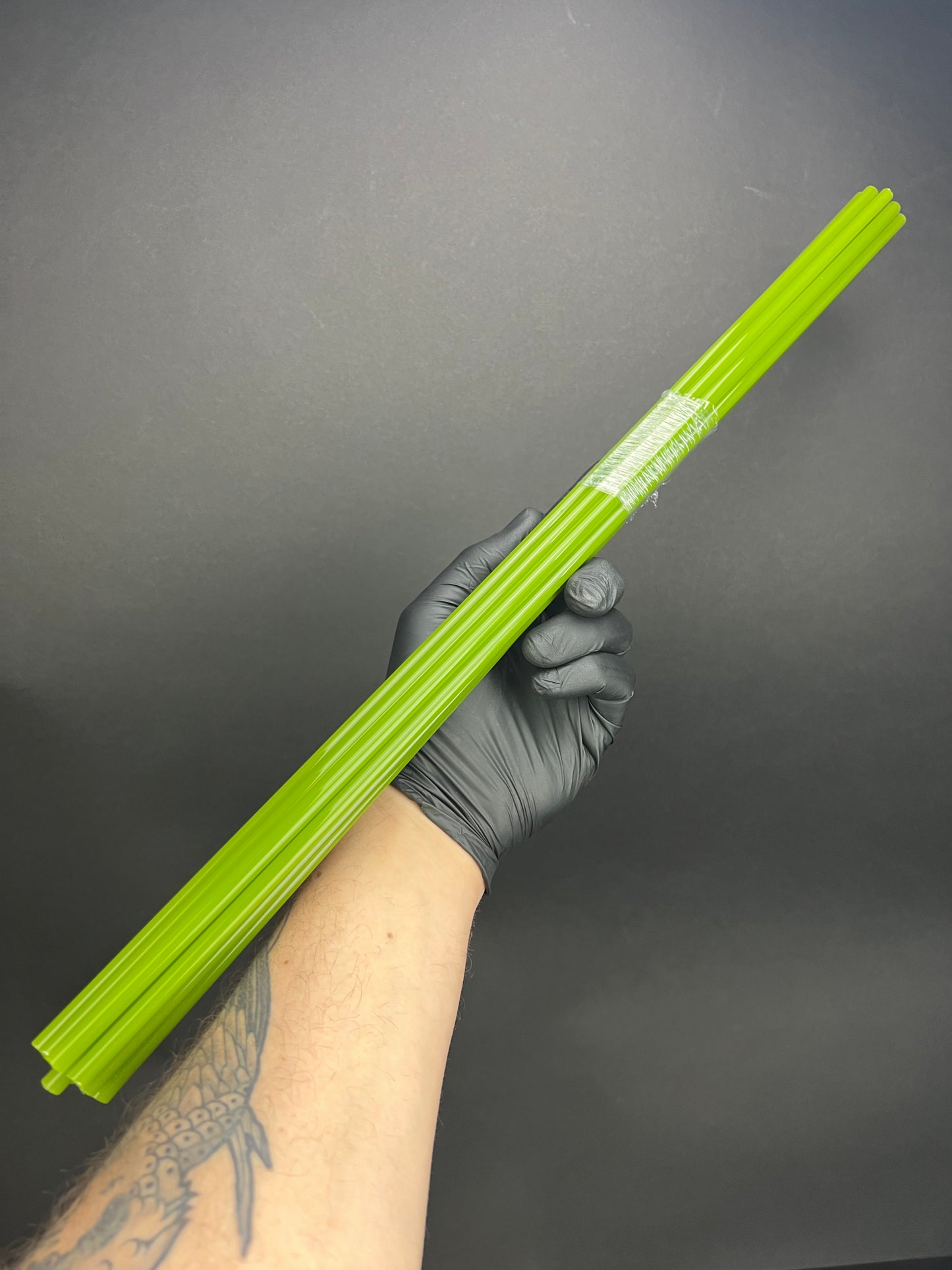 Lime Drop Rod - Glass Alchemy - Borosilicate Glass