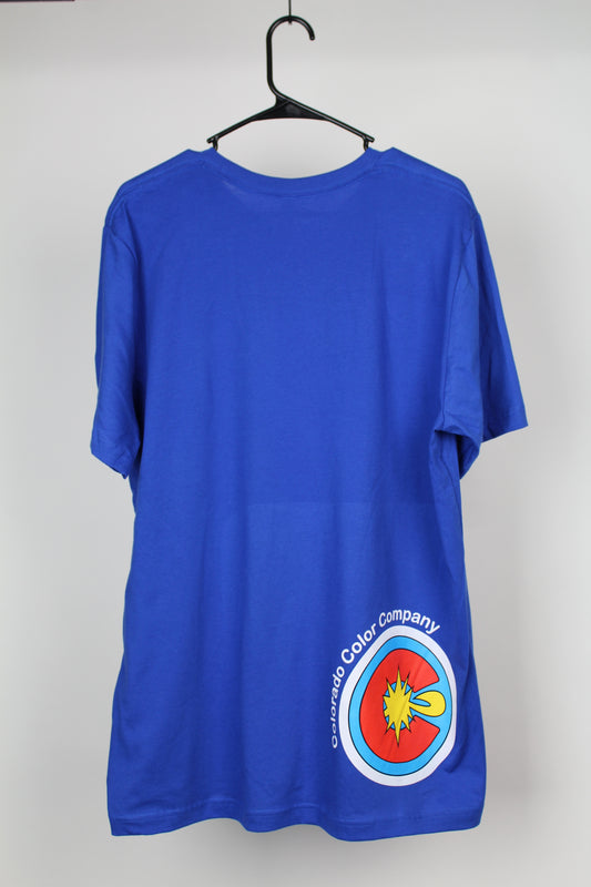 Camiseta azul Colorado Color Company