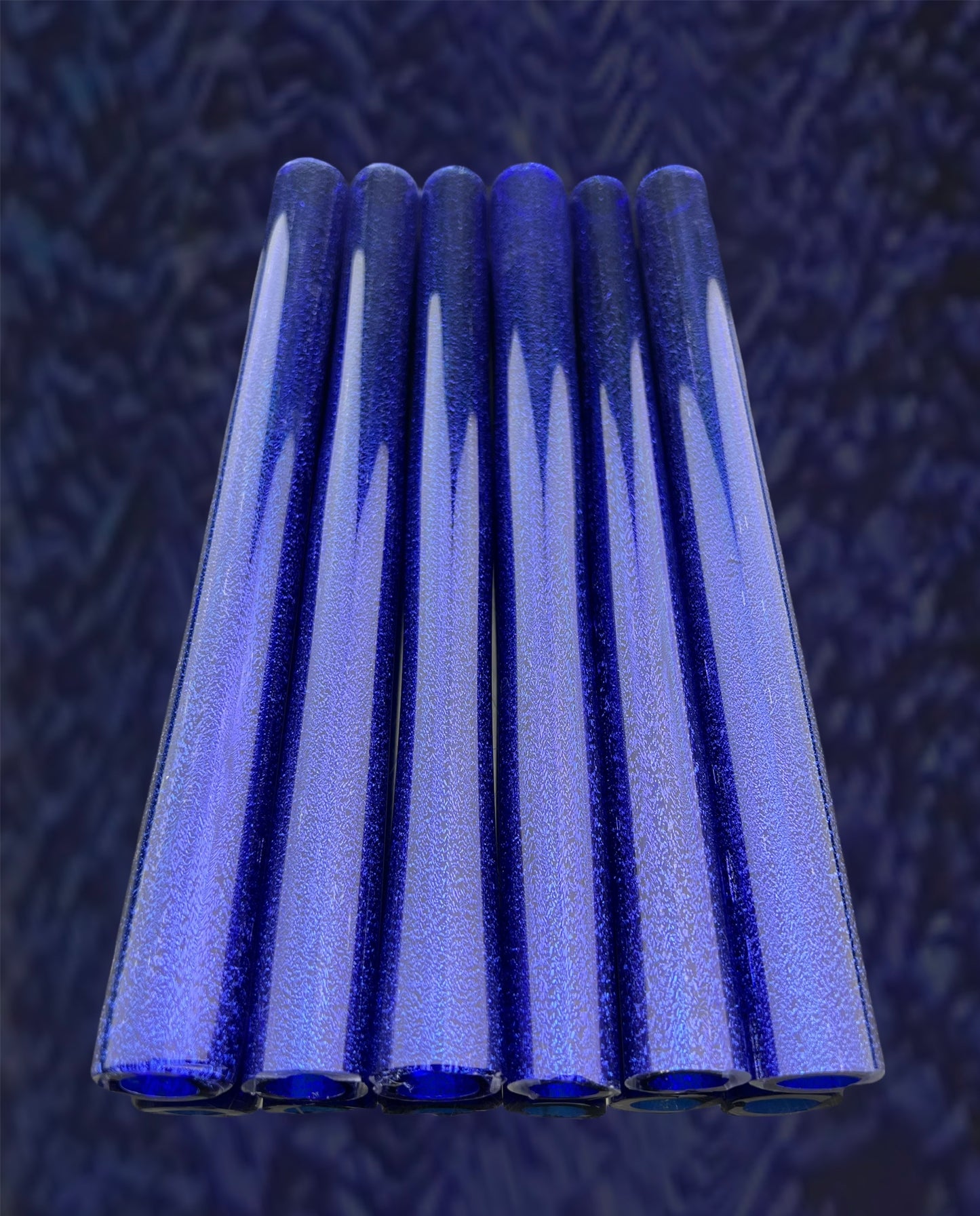 Tubo dicroico azul - Capa central de cobalto - Vidrio de borosilicato