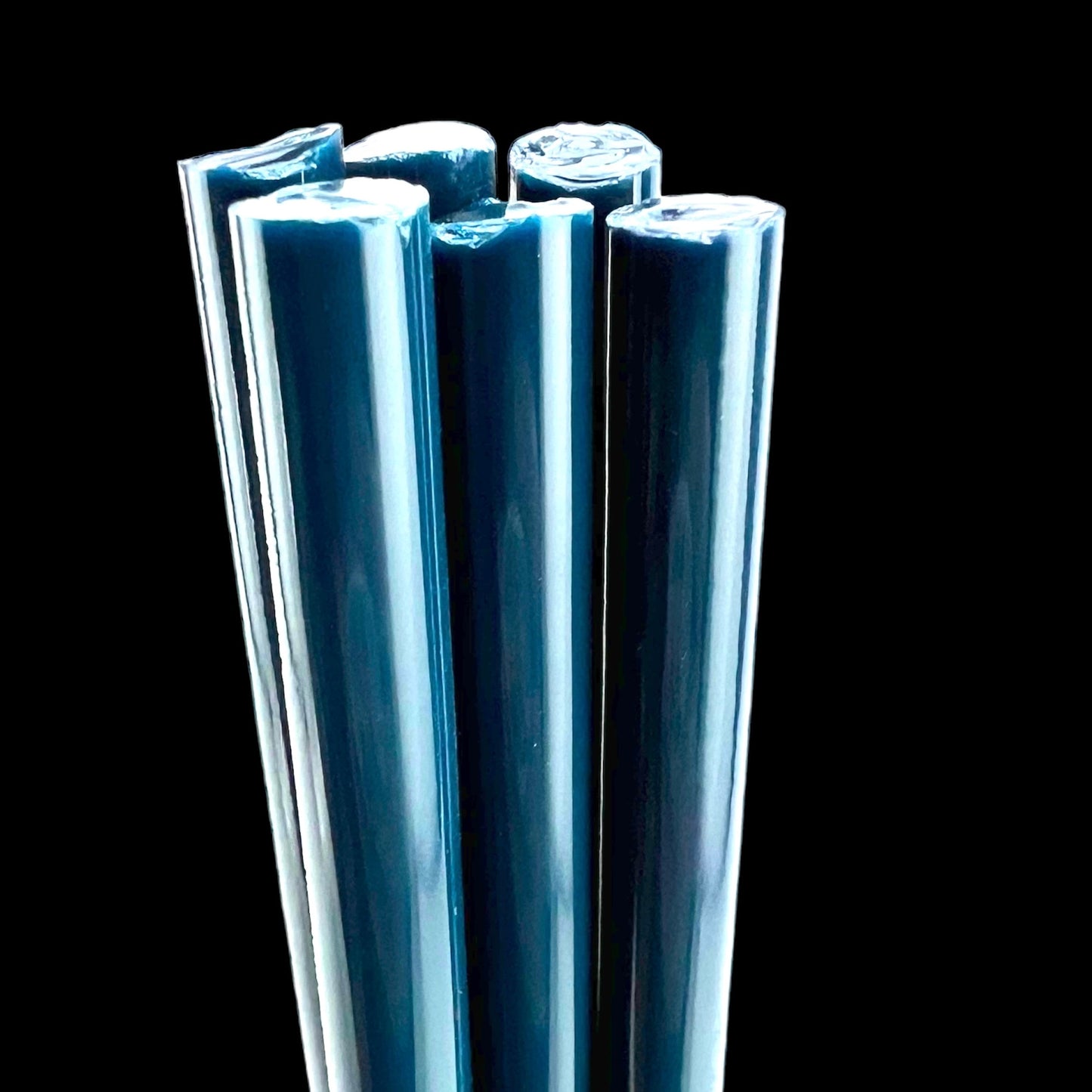 Varillas azules de mar profundo - NorthStar Glassworks - Vidrio de borosilicato