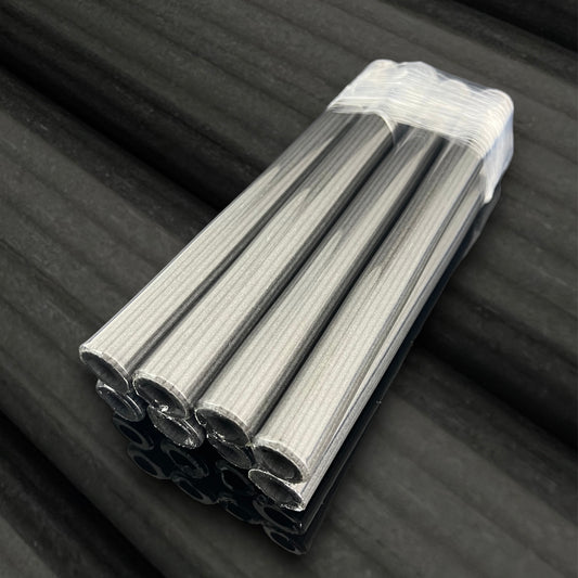 Steel Wool - Vac Stack - Borosilicate Glass - COE 33 - Single Color Tubing