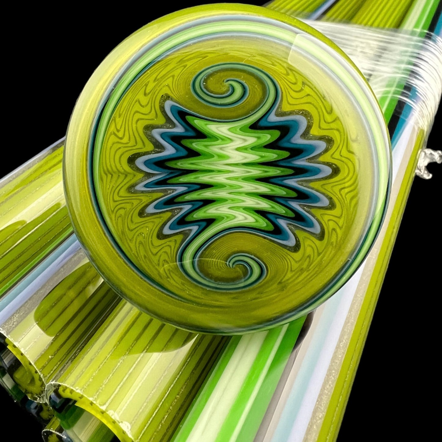 Killa Beez - Vac Stack - Vidrio de borosilicato - COE 33 - Tubo revestido