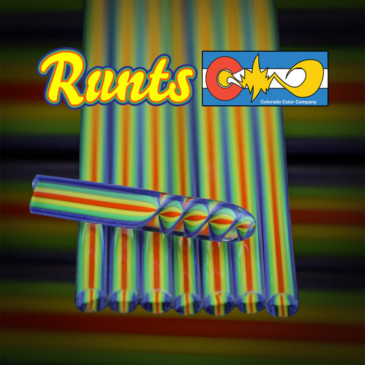 Runts - Caña Filigrana - Vidrio de borosilicato - COE 33