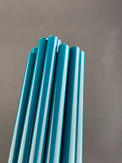 Blue Spruce Rods - NorthStar Glassworks - Borosilicate Glass