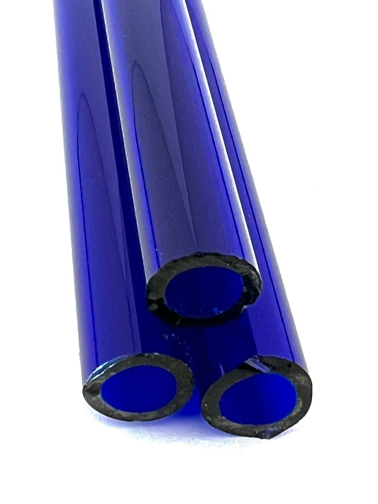 Azul - 12 mm x 1,9 mm - Chino - Tubo de color - Borosilicato - COE 33