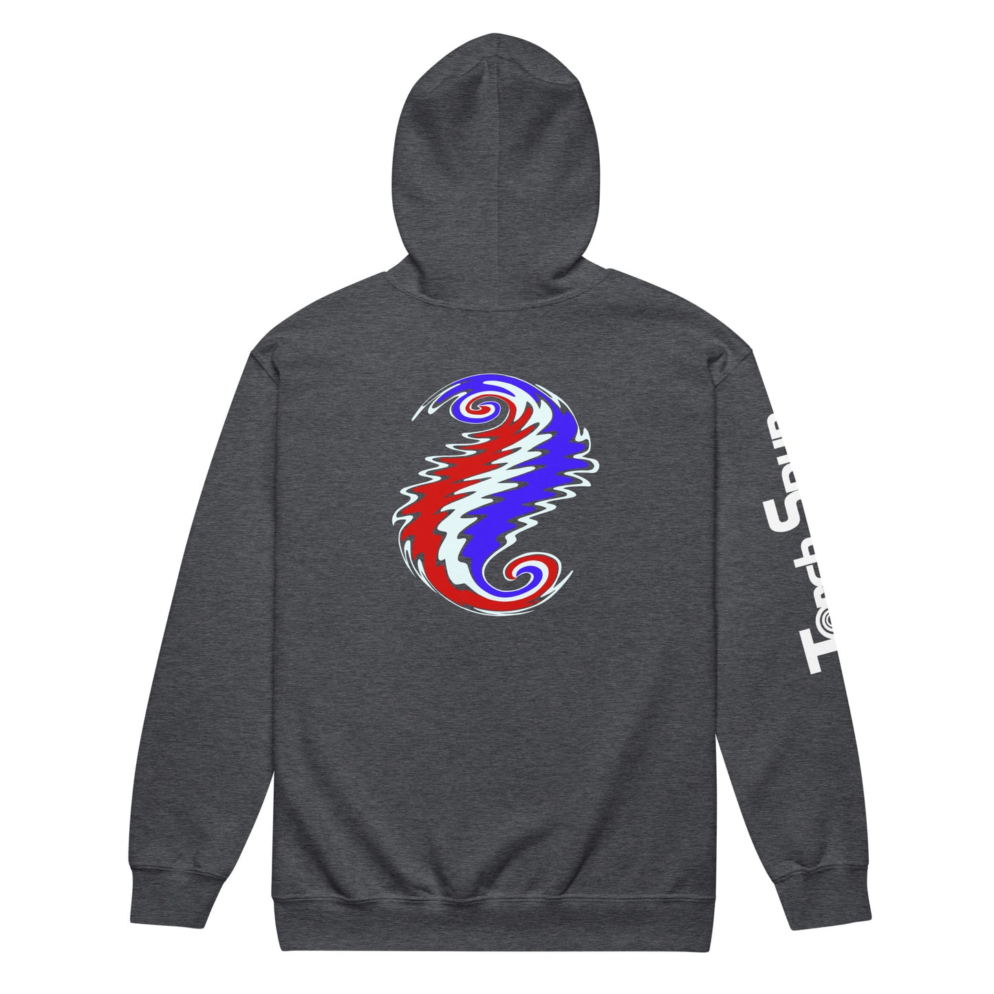 GD Spiral Wag - Unisex heavy blend zip hoodie