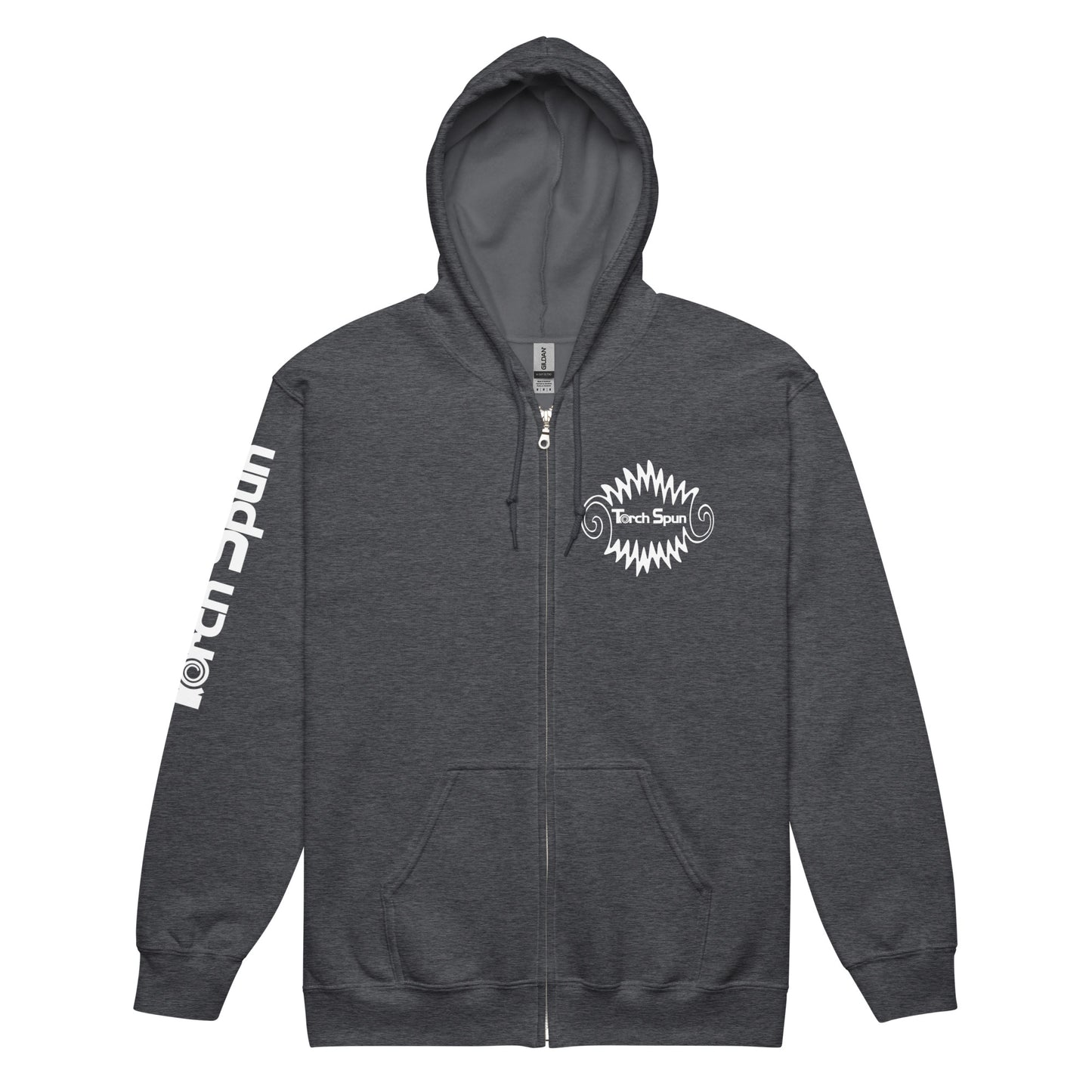 GD Spiral Wag - Unisex heavy blend zip hoodie