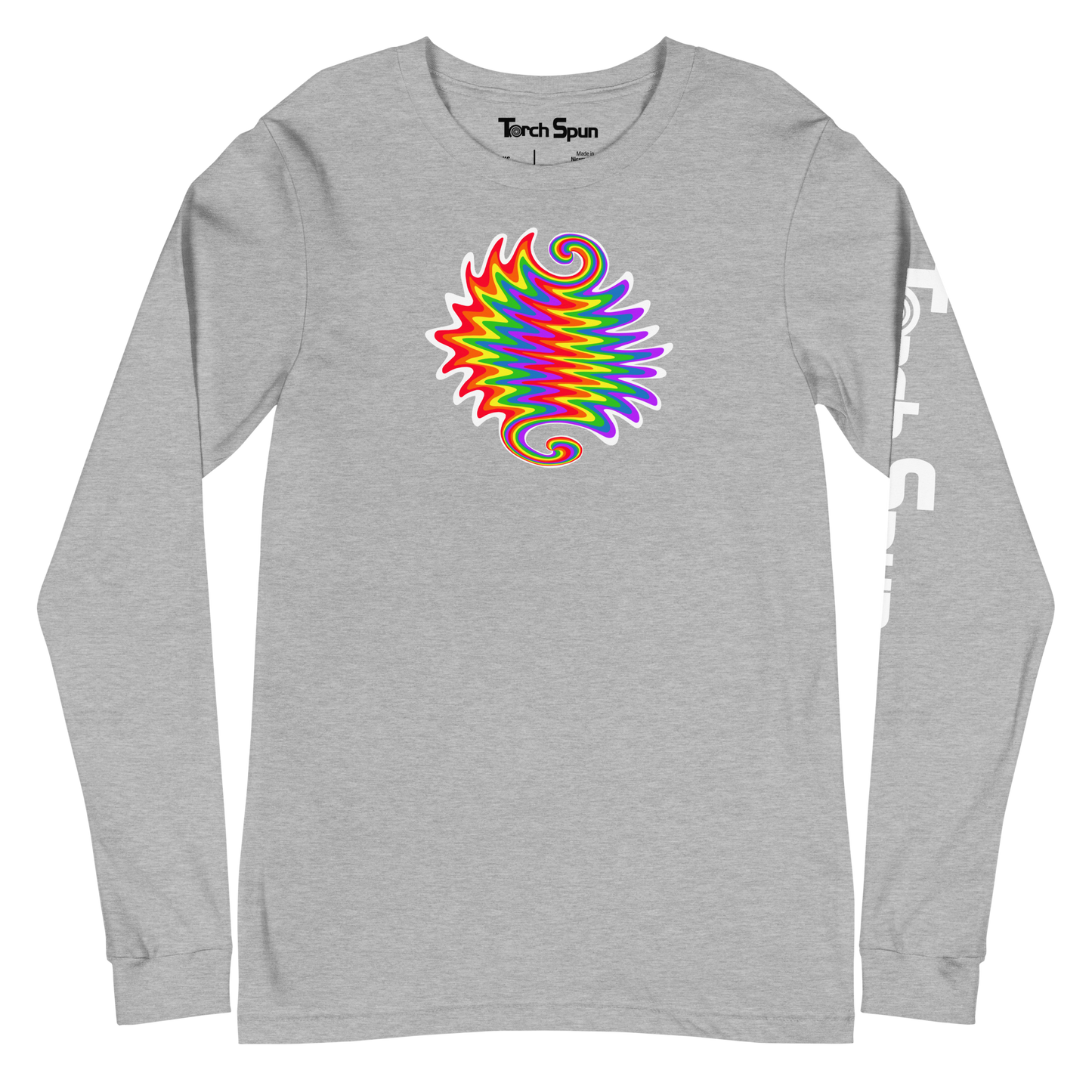 Rainbow Wig-Wag - Unisex Long Sleeve Tee