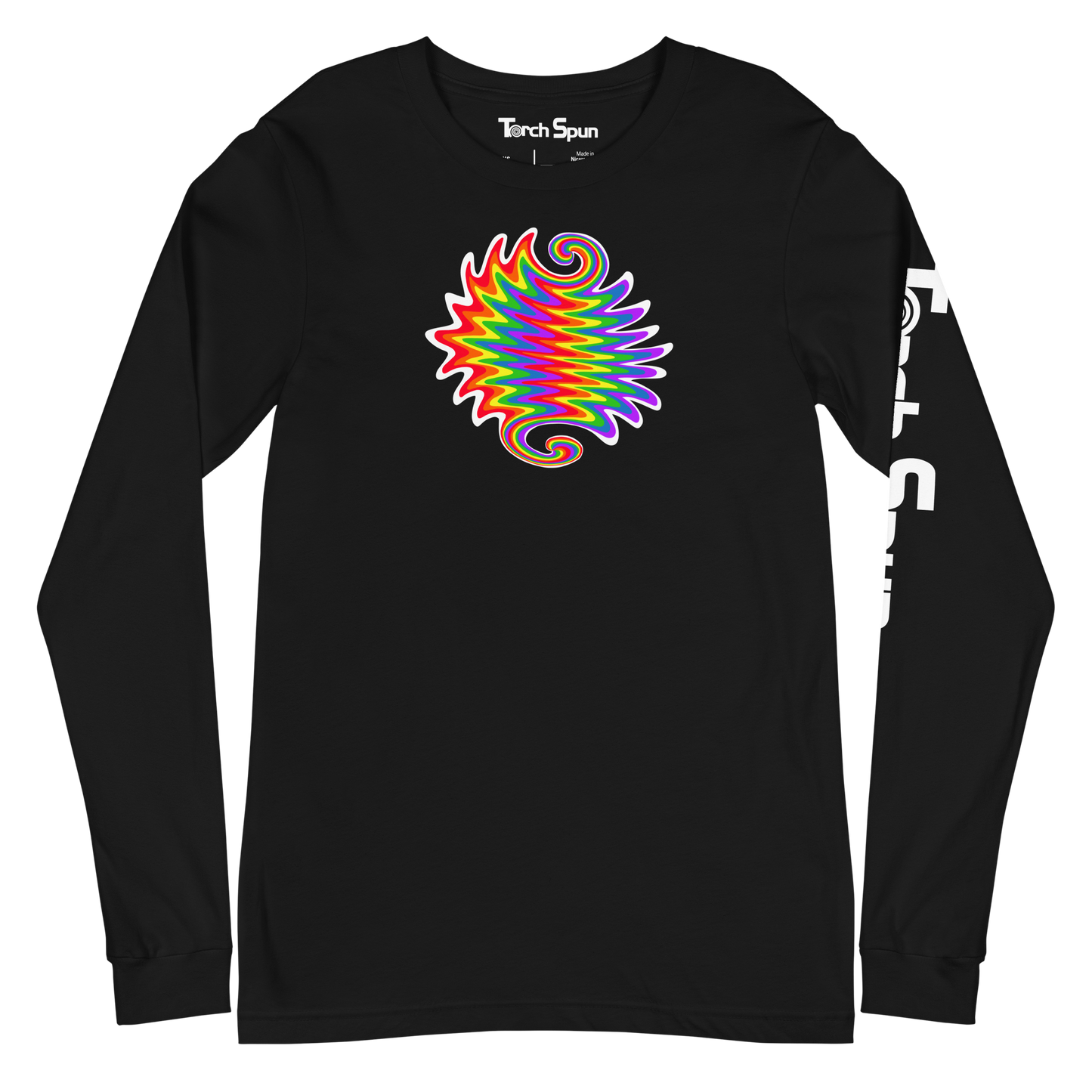 Rainbow Wig-Wag - Unisex Long Sleeve Tee