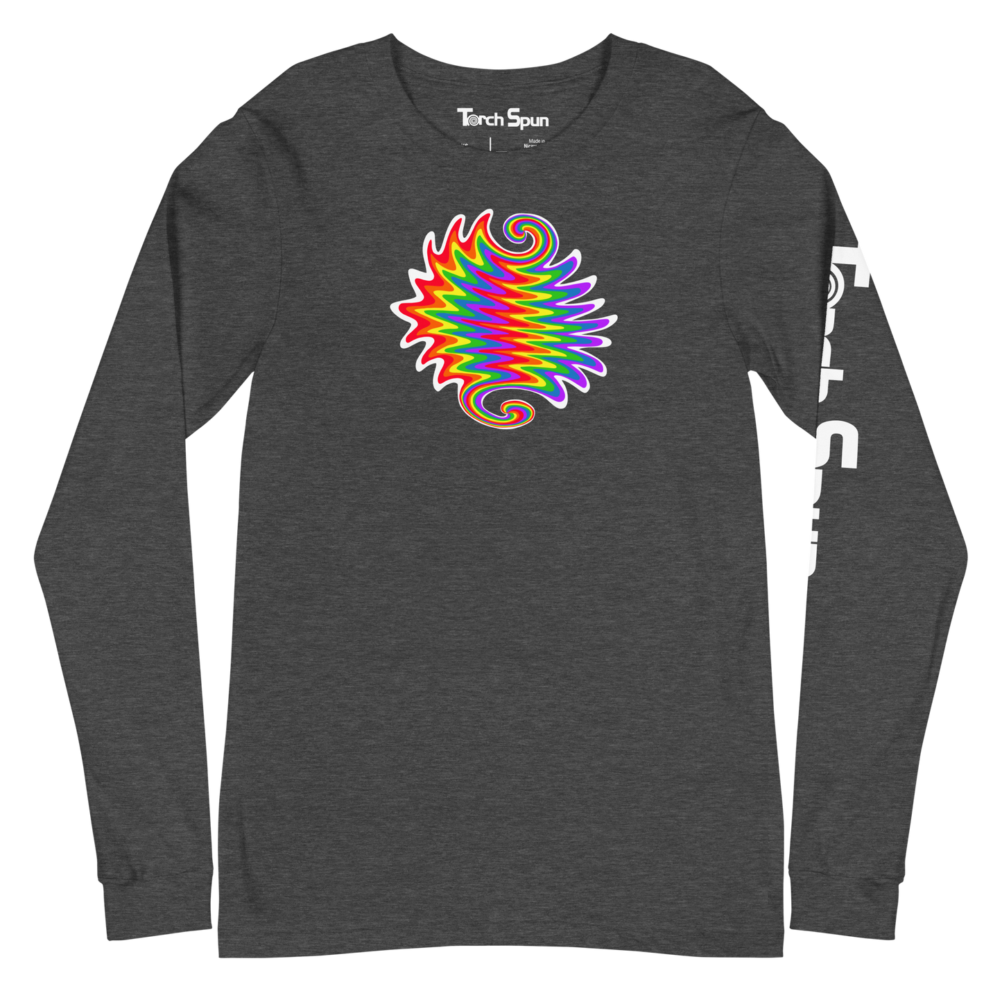 Rainbow Wig-Wag - Unisex Long Sleeve Tee