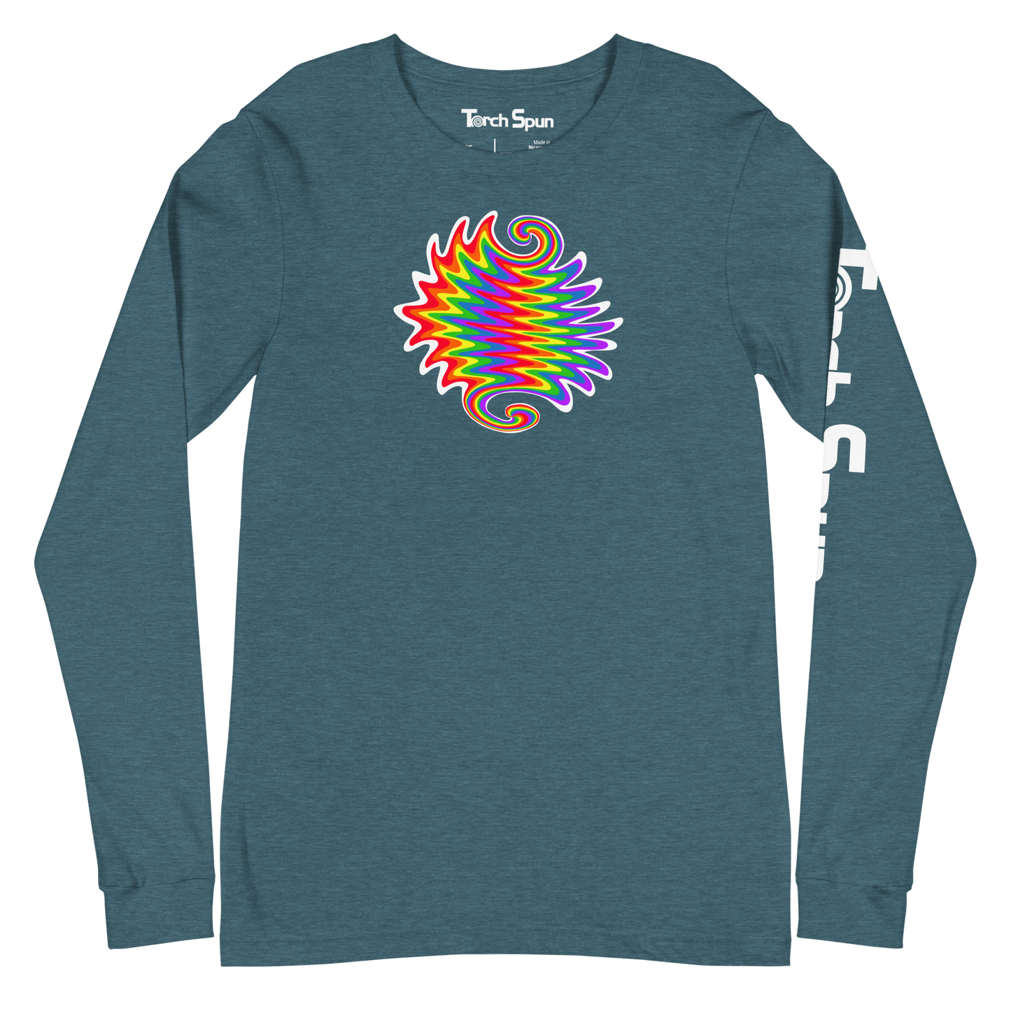 Rainbow Wig-Wag - Unisex Long Sleeve Tee