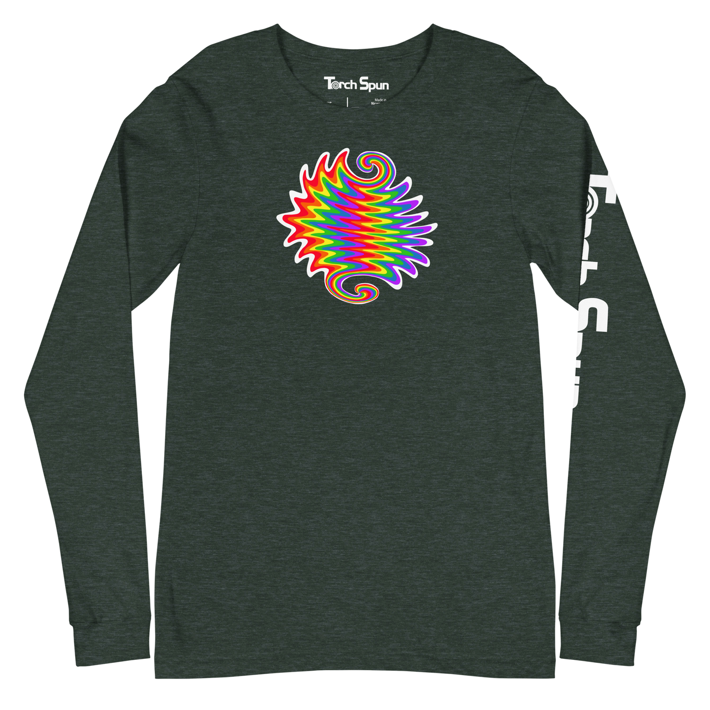 Rainbow Wig-Wag - Unisex Long Sleeve Tee