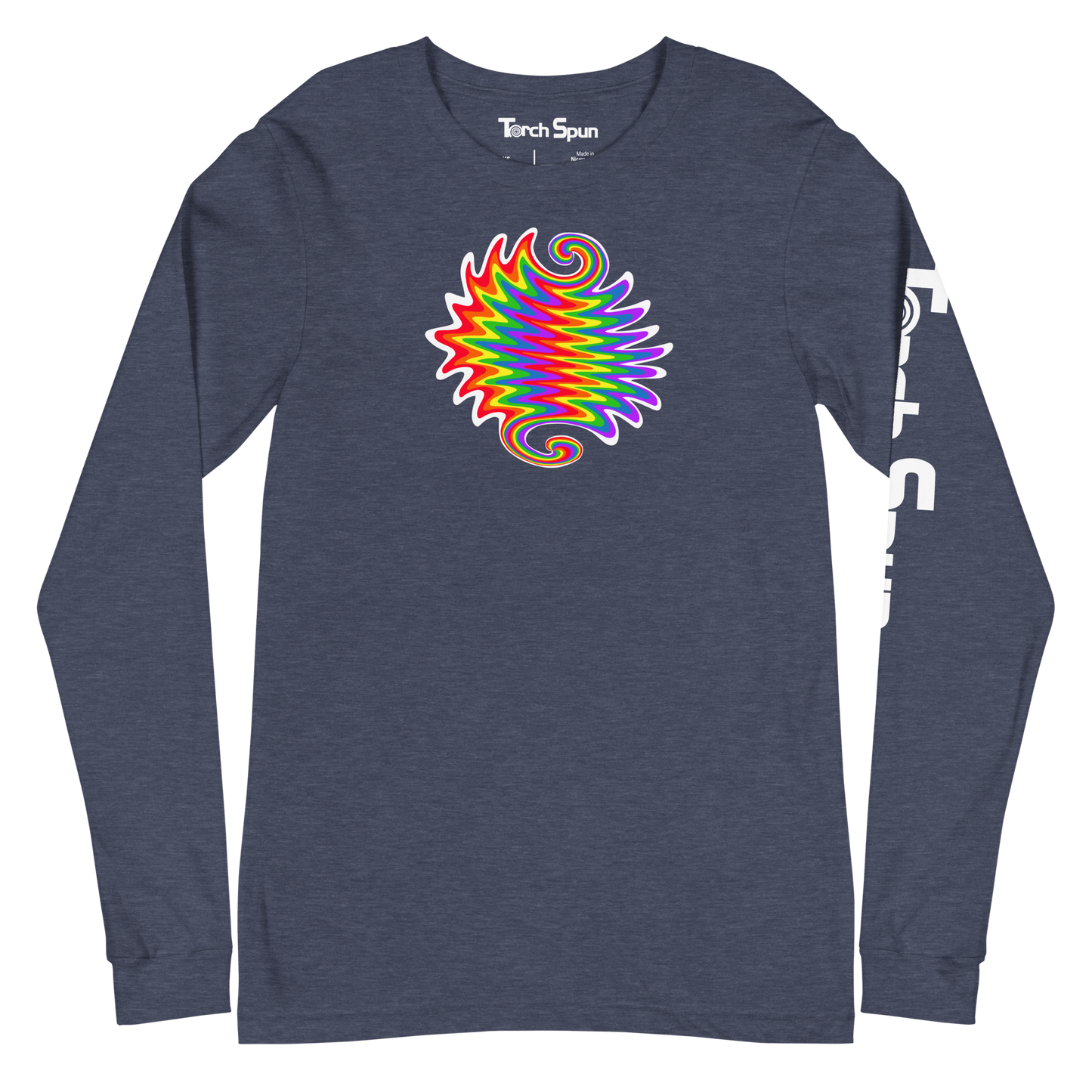 Rainbow Wig-Wag - Unisex Long Sleeve Tee