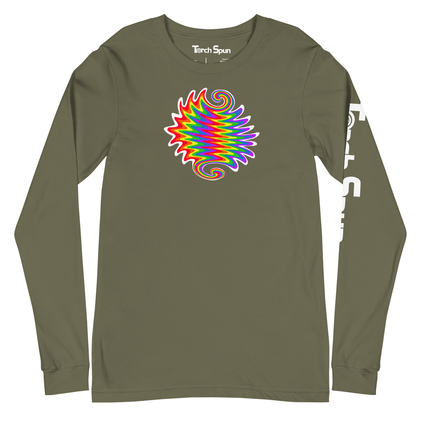 Rainbow Wig-Wag - Unisex Long Sleeve Tee