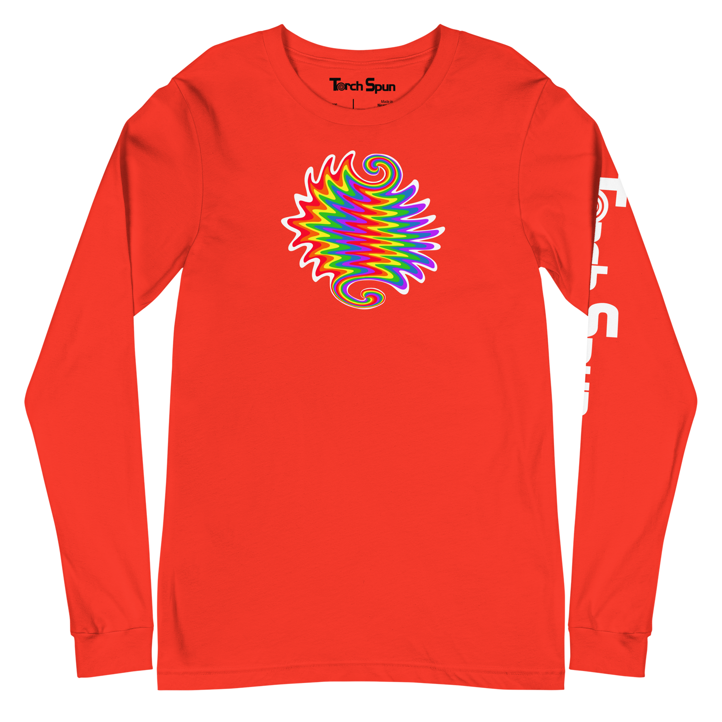 Rainbow Wig-Wag - Unisex Long Sleeve Tee