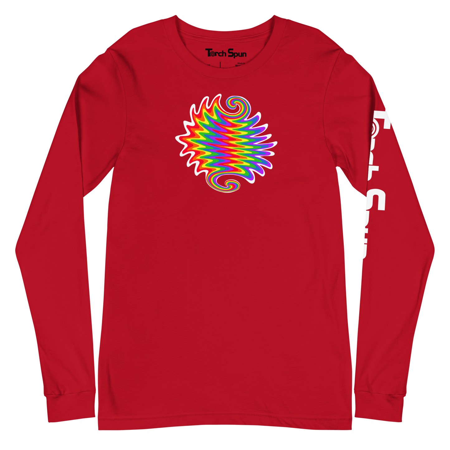 Rainbow Wig-Wag - Unisex Long Sleeve Tee