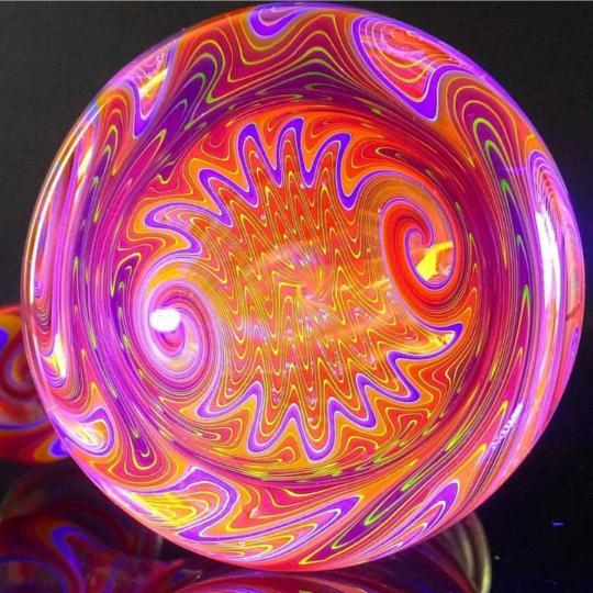 Colorado Sunset - Vac Stack - Vidrio de borosilicato - COE 33 - Tubo revestido