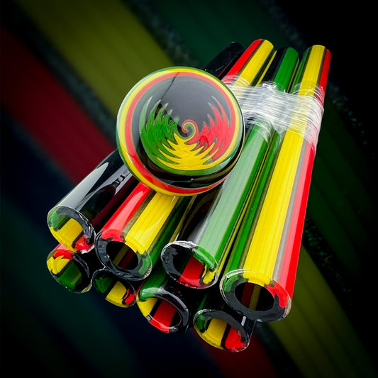 Trustafari - Vac Stack - Vidrio de borosilicato - COE 33 - Tubo revestido